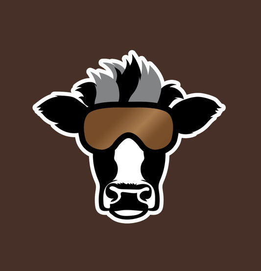 Dr. Cal's Energized Milk Beverage Logo Sticker