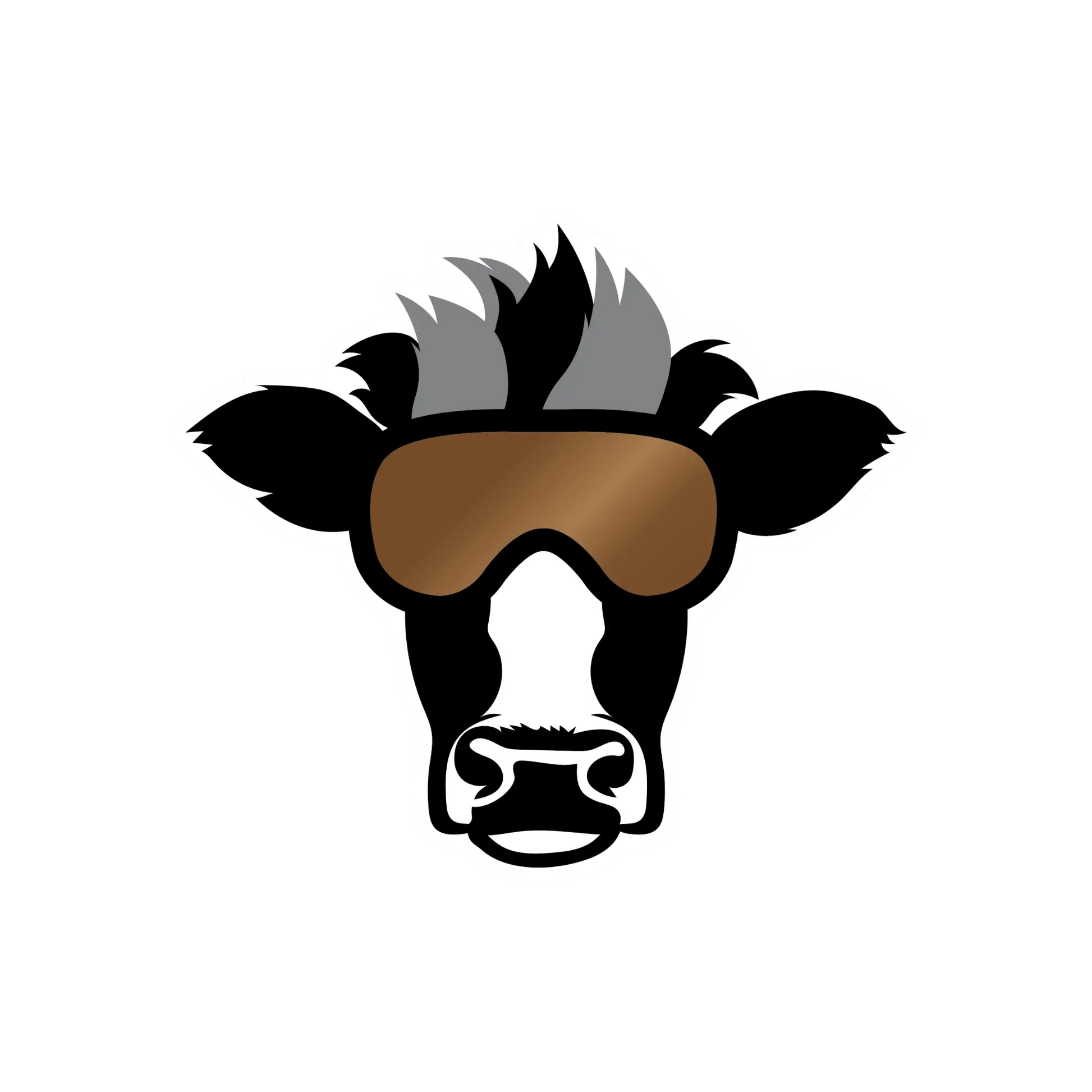 Dr. Cal's Energized Milk Beverage Logo Sticker