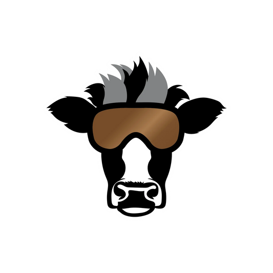 Dr. Cal's Energized Milk Beverage Logo Sticker